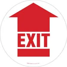 EXIT Anti-Slip Floor Sign/Buy online